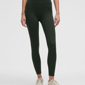 lululemon athletica Wunder Train HR Tight 25" in Dark Green